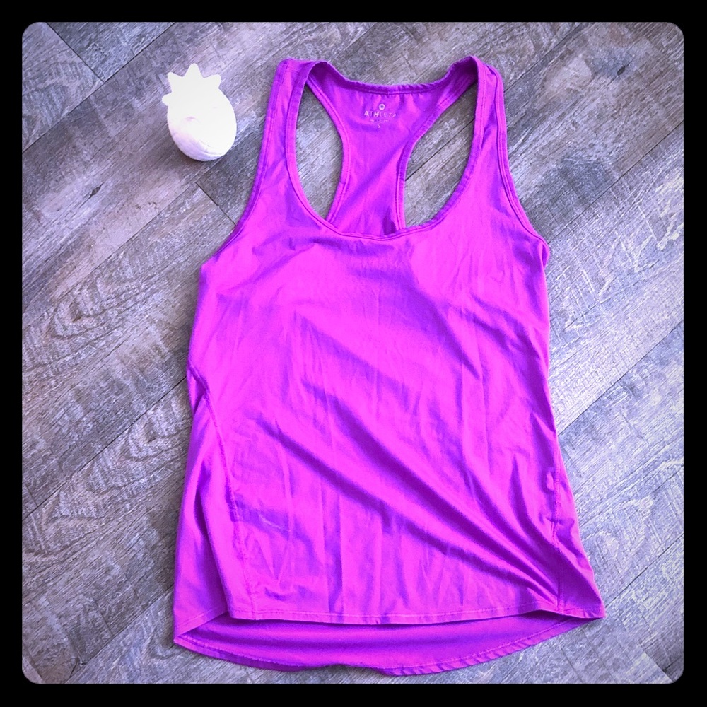 💟EUC Athleta Purple Tank Top Size Small💟